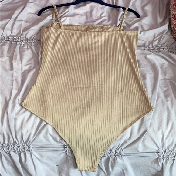 Tan tank top bodysuit Outlet